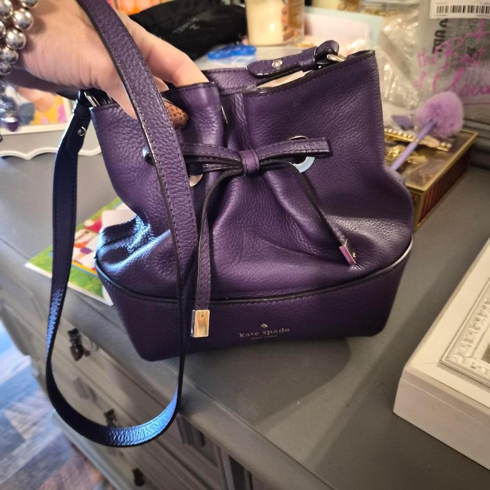 Purple Kate Spade Mini Bucket 4c91 7