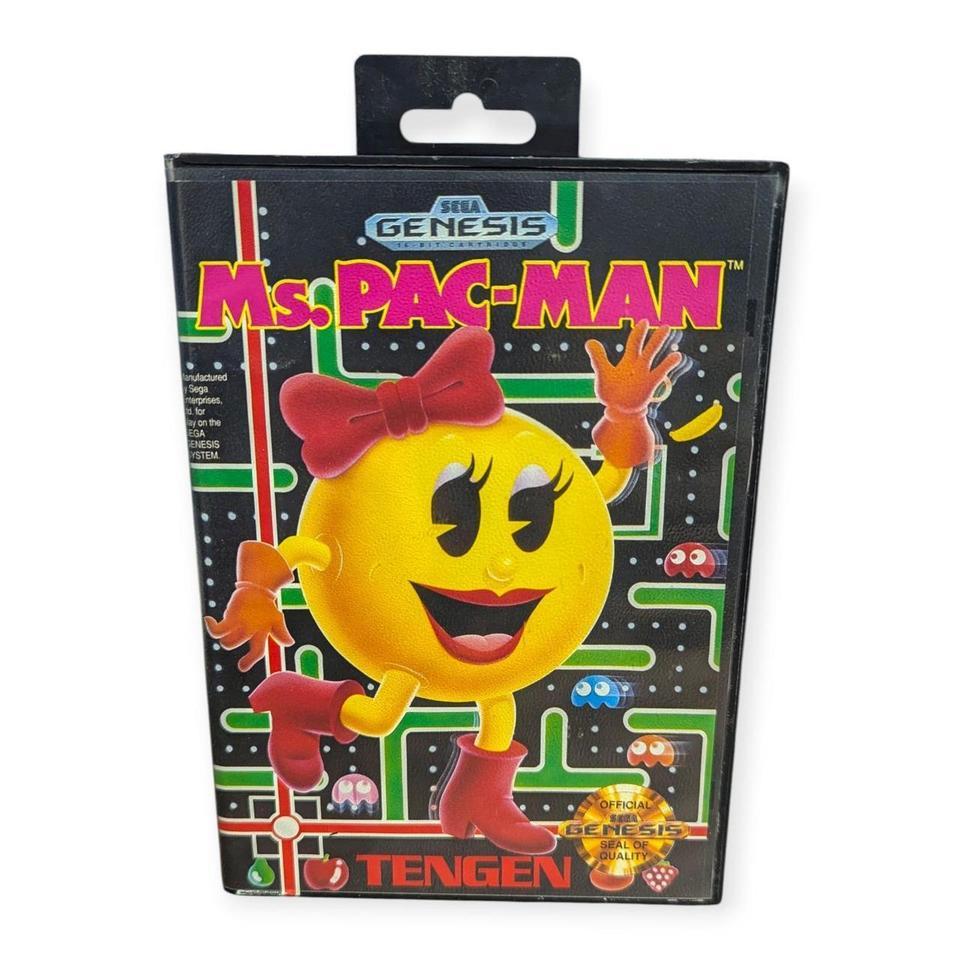 Ms Pac Man Sega Genesis Video 7245 2