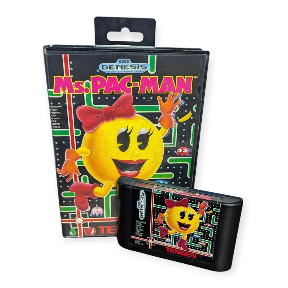 Ms Pac Man Sega Genesis Video 7245