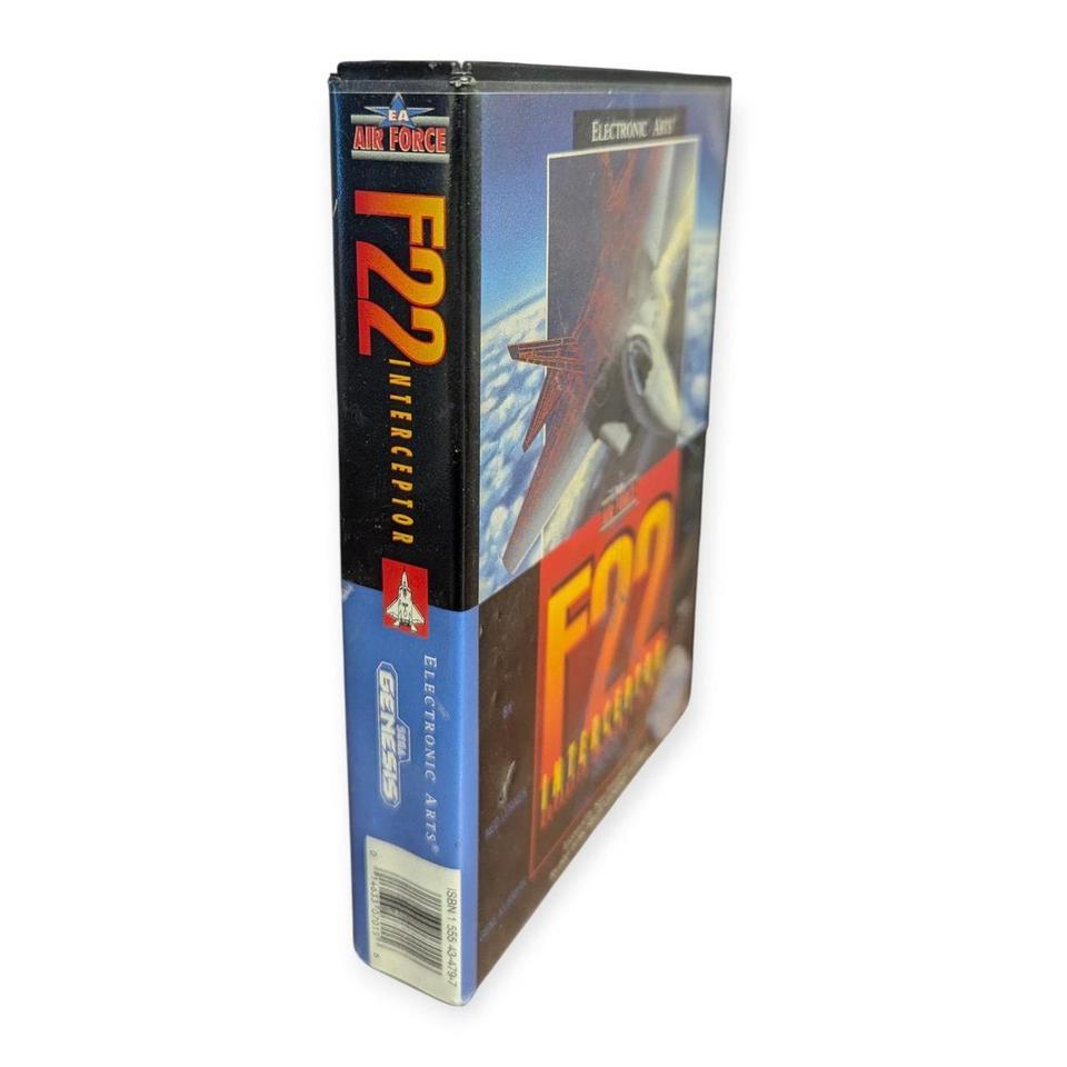 F 22 Interceptor Sega Genesis Game E0bd 8