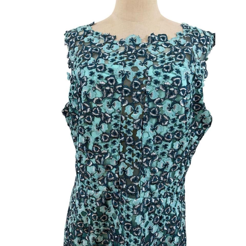 Dress The Population Aqua Blue 3