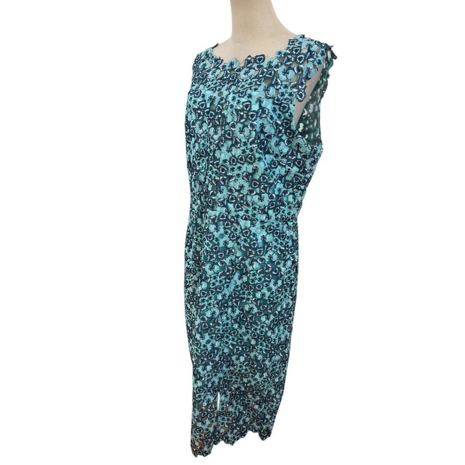 Dress The Population Aqua Blue 5