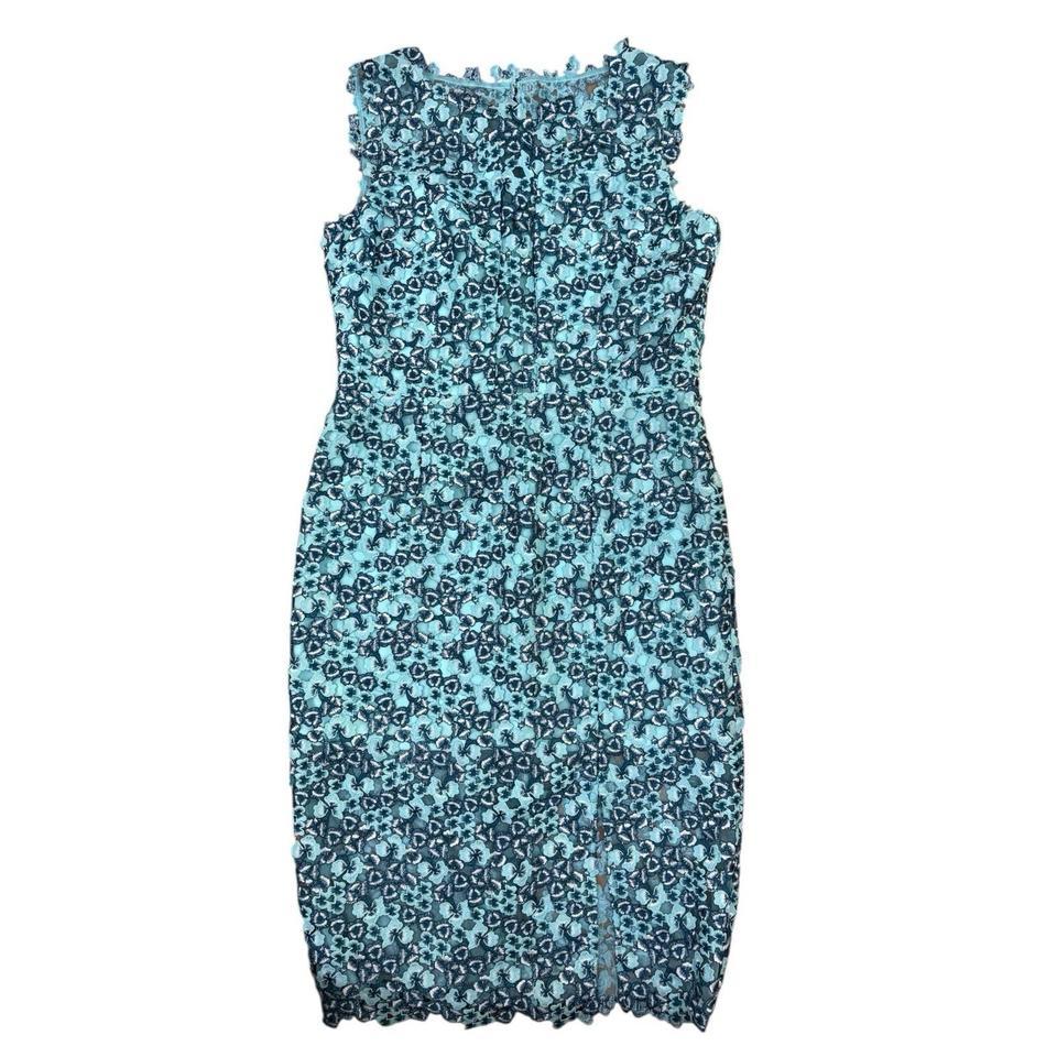 Dress The Population Aqua Blue