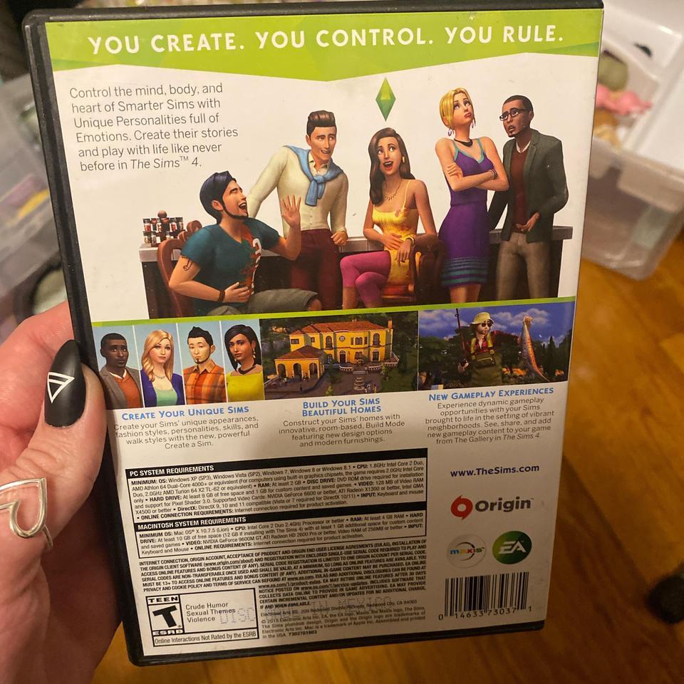 The Sims 4 Game Disc 5e62 2