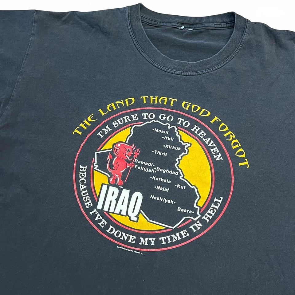 Vintage Iraq Deployment Devil Graphic 549a 2