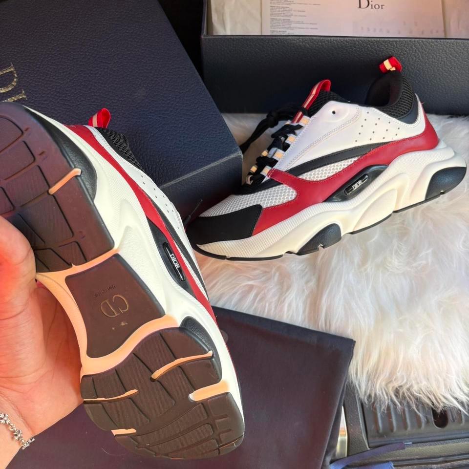 Dior Red And White Sneakers 5499 2