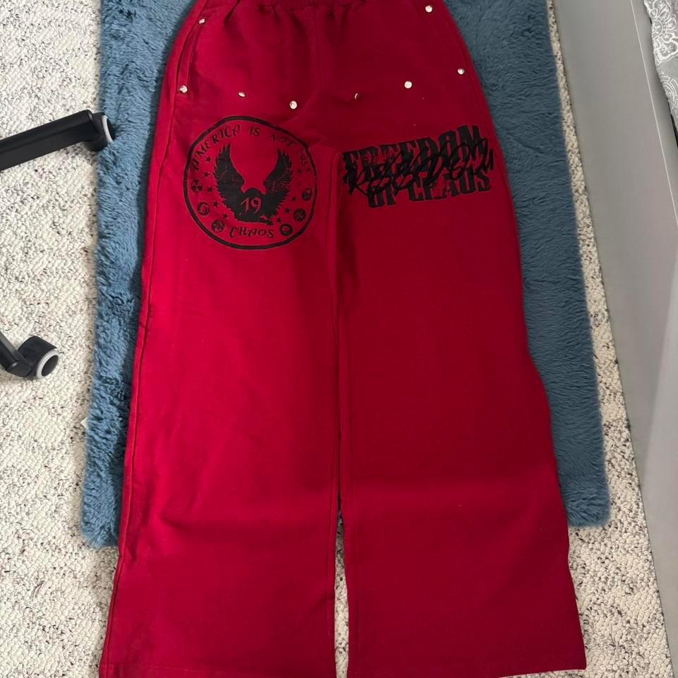 Brand New Red Freedom Sweats