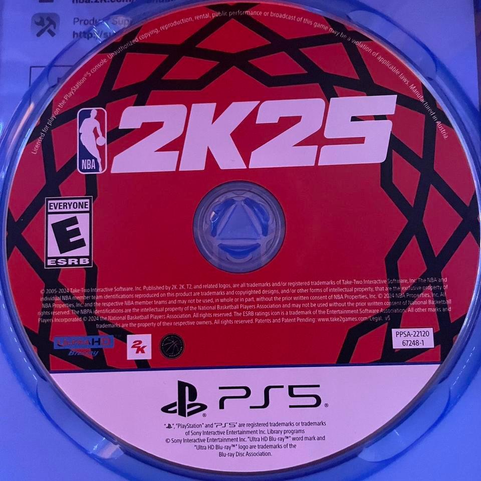 Nba 2k25 Ps5 Game Gaming 2