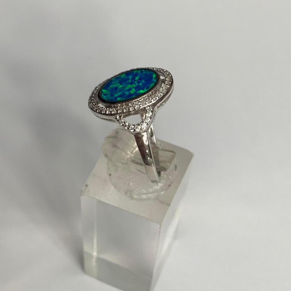 Silver And Faux Blue Fire 3