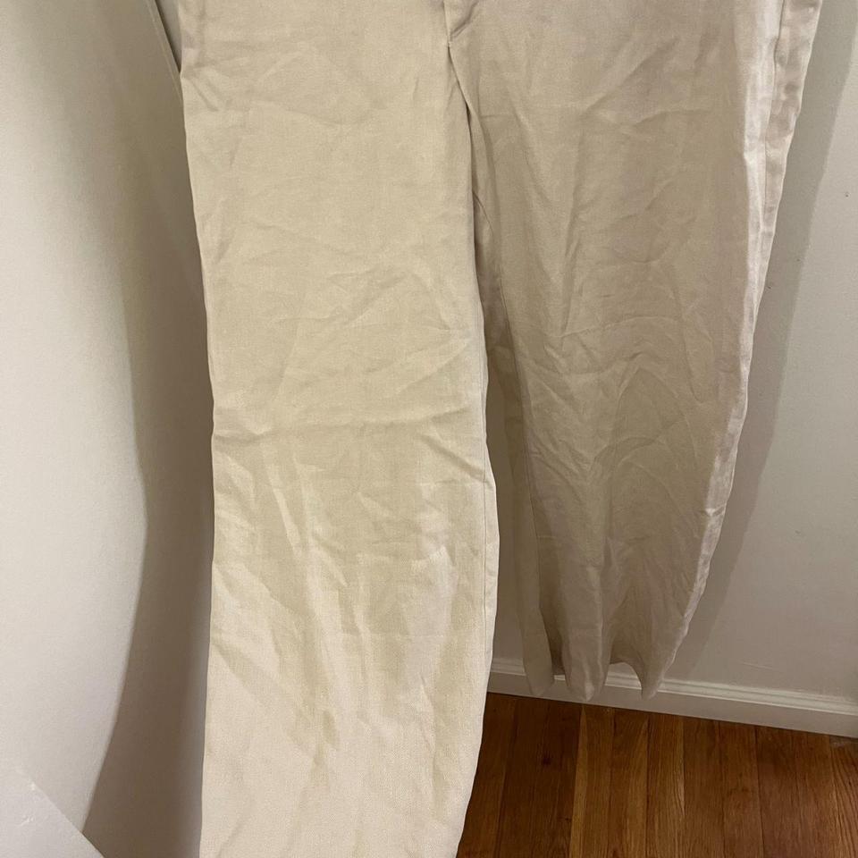 Cream Linen Pants Never Worn 2