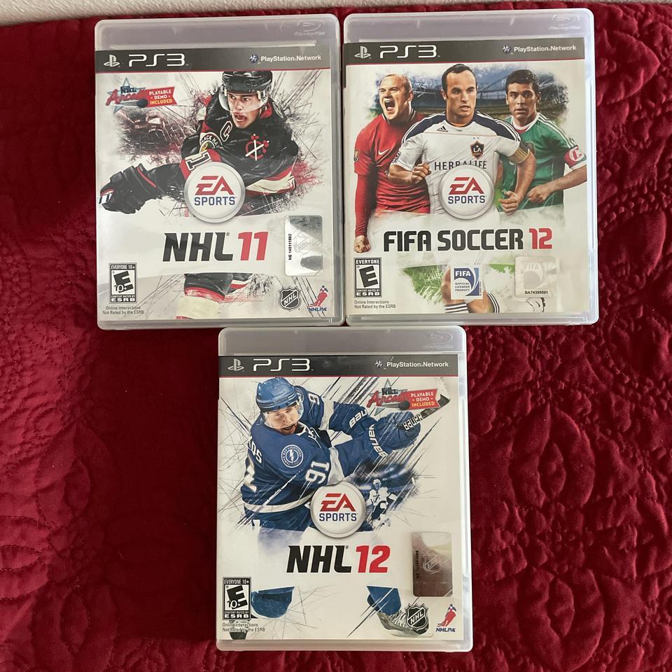 Three Pre Owned Ps3 Games In