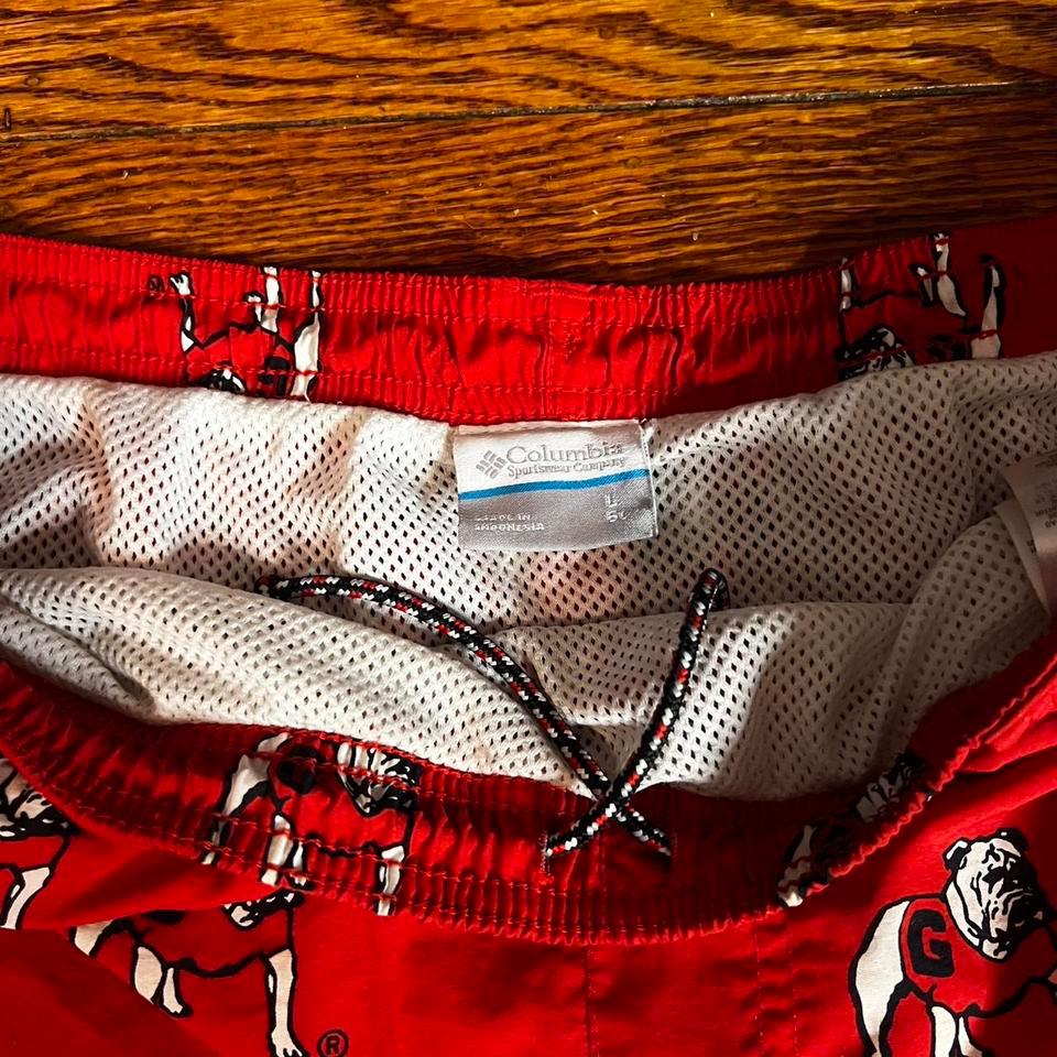 Red And White Bulldog Swim 2
