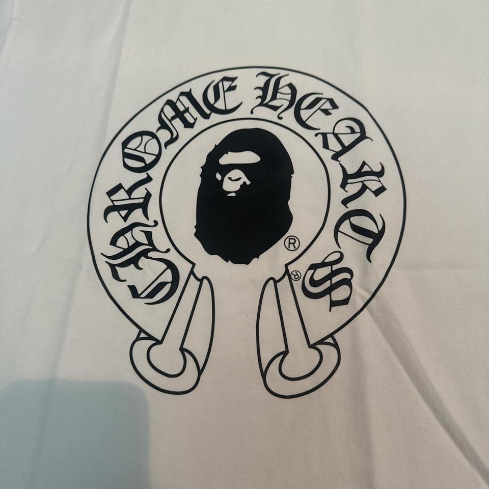 Bape X Chrome Hearts White 338f 2
