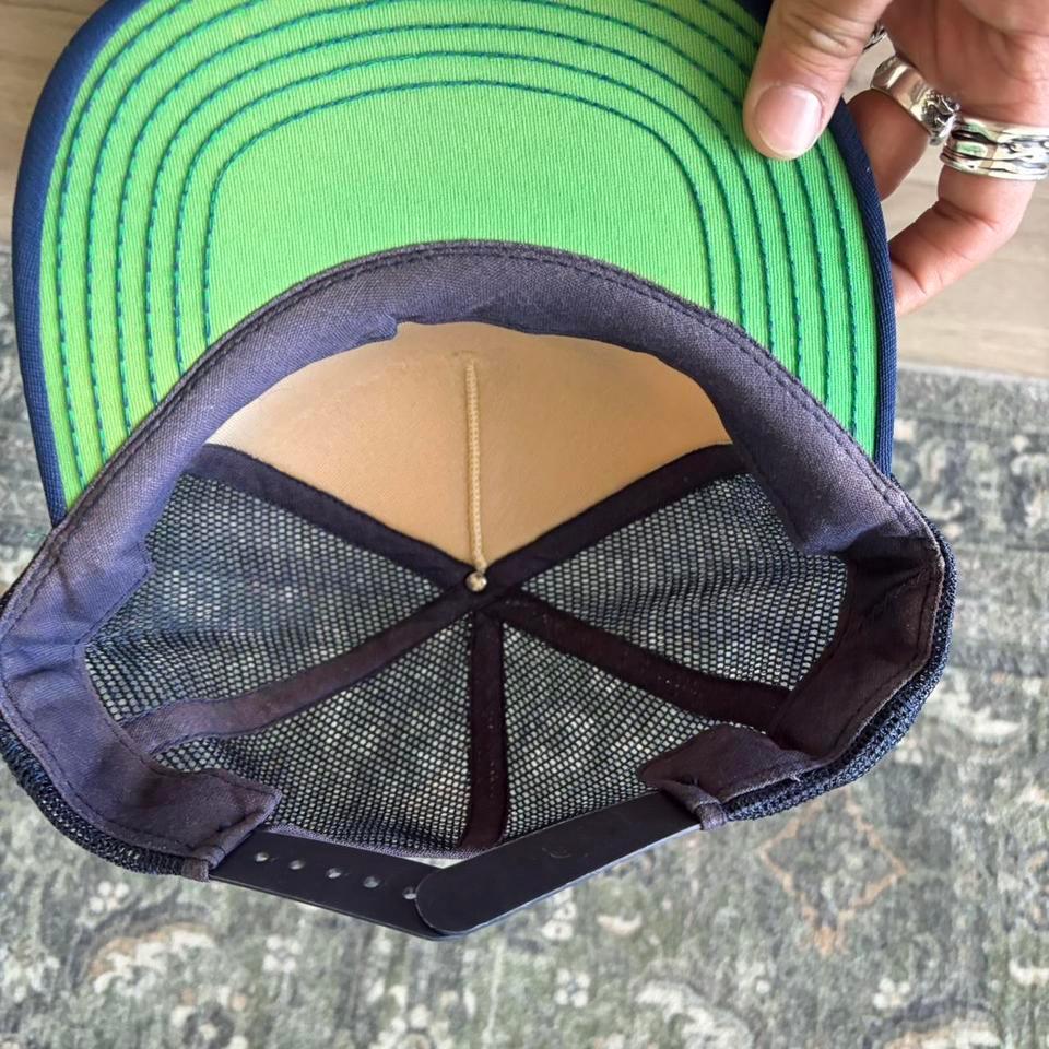 Vintage 80s Zenith Electronics Snapback 91d3 4