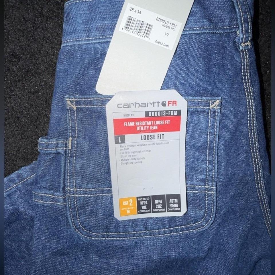 Carhartt Mens Relaxed Fit Blue 5887 2