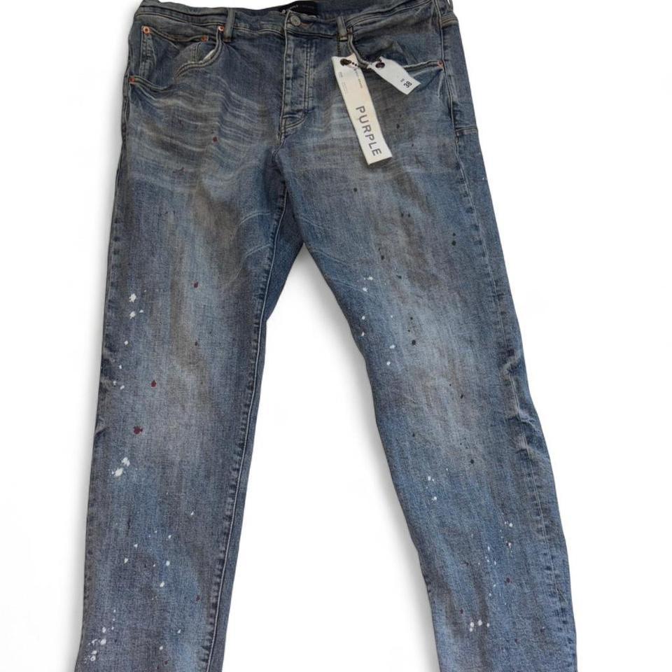 Purple Brand Blue Denim Jeans D1e2