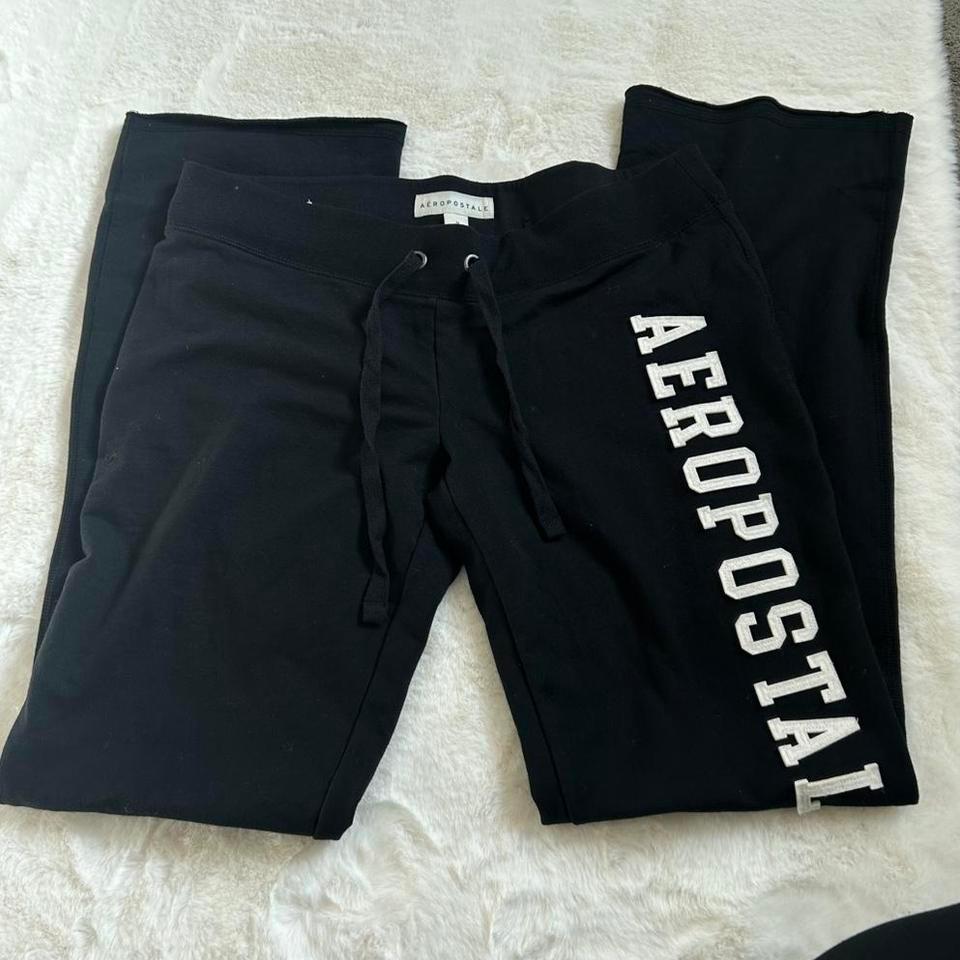 Aeropostale Black Sweatpants With White 4e09