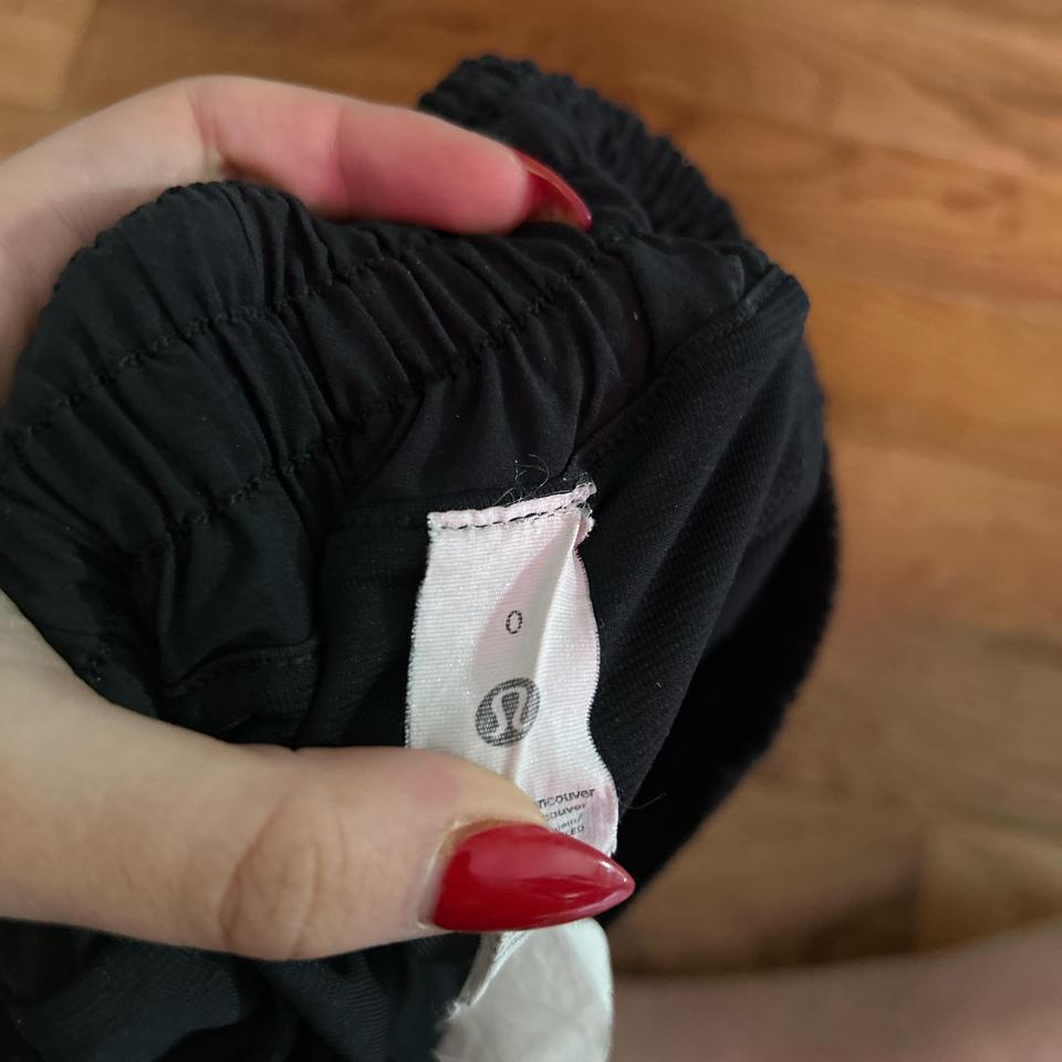 Black Lulu Lemon Hotty Hot High 5a29 3