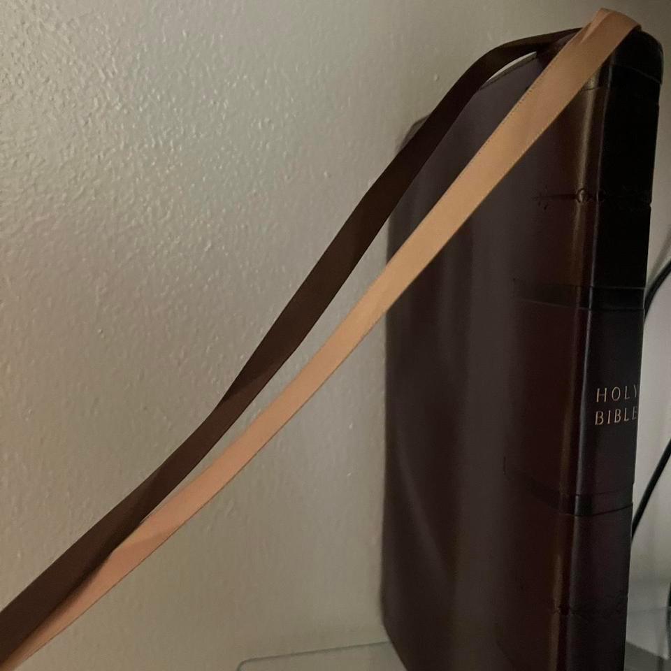 Brown Leather Look King James Version 3