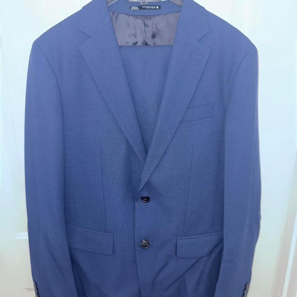 Navy Blue Zara Suit Formalwear 3b7d