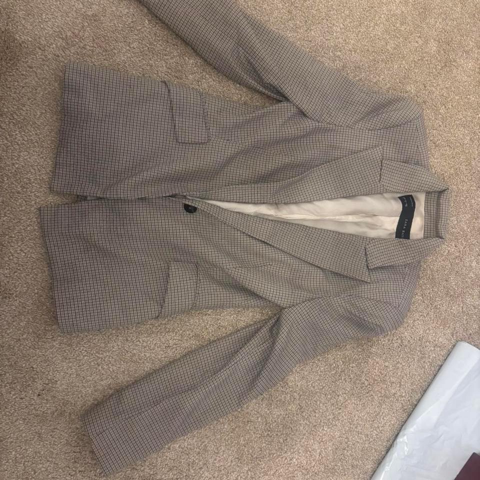 Grey And Black Checkered Suit B9f0