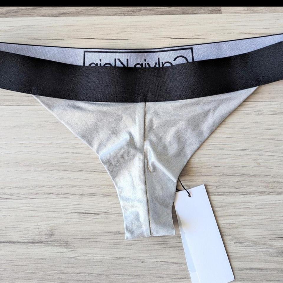 Xs Bottom Swimwear Silver Elastic 2