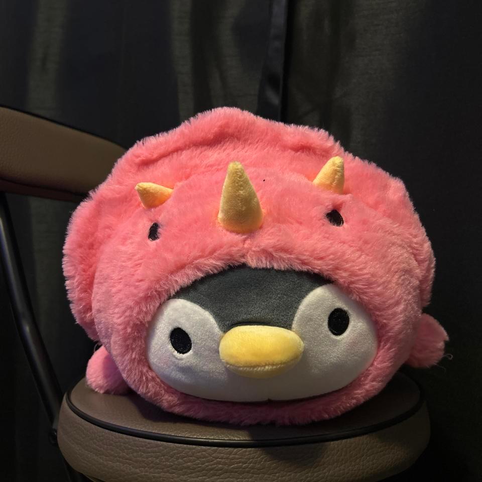 Pink Dinosaur Penguin Plush Plushie 95a3