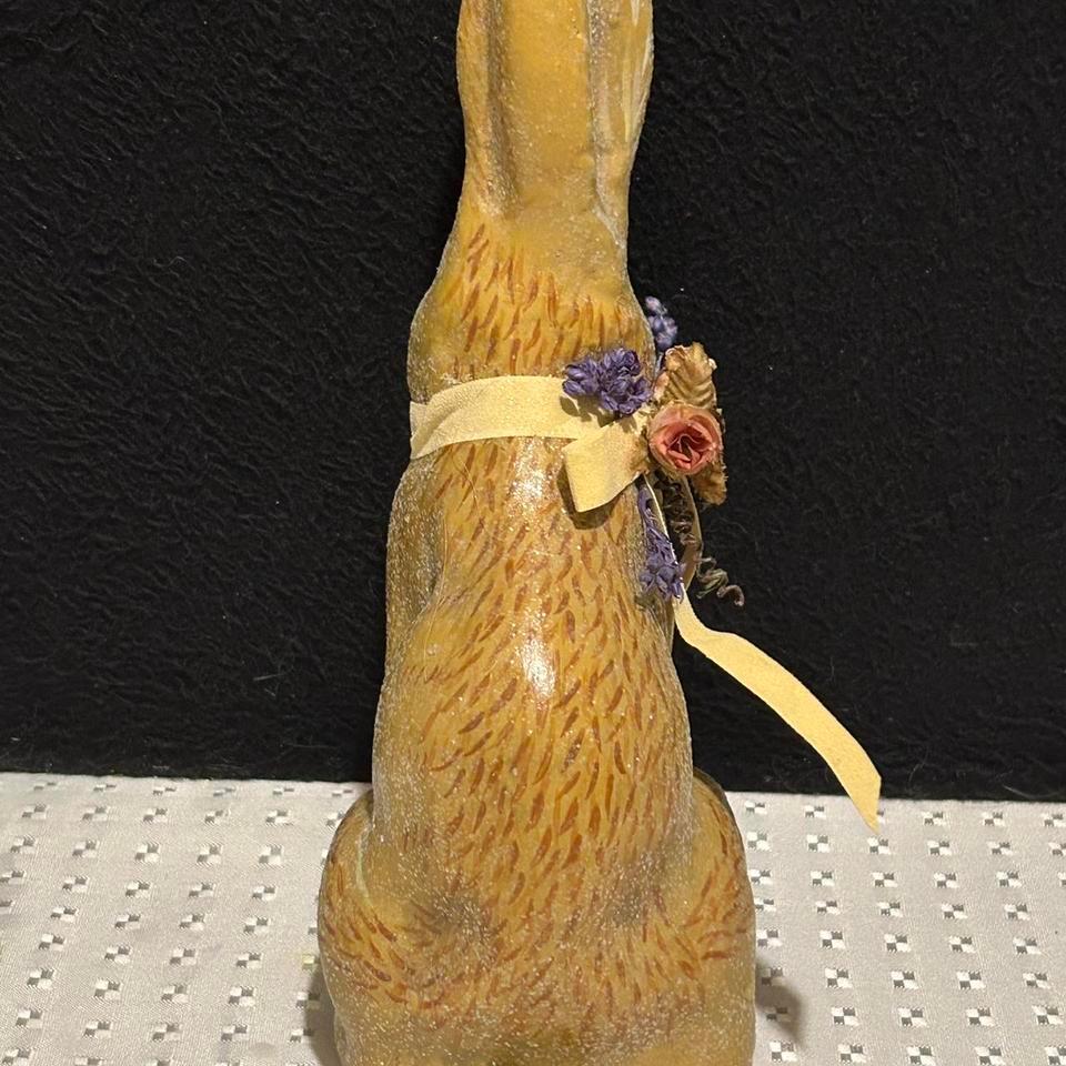 Vintage Chalk Easter Rabbit Bunny 8732 3