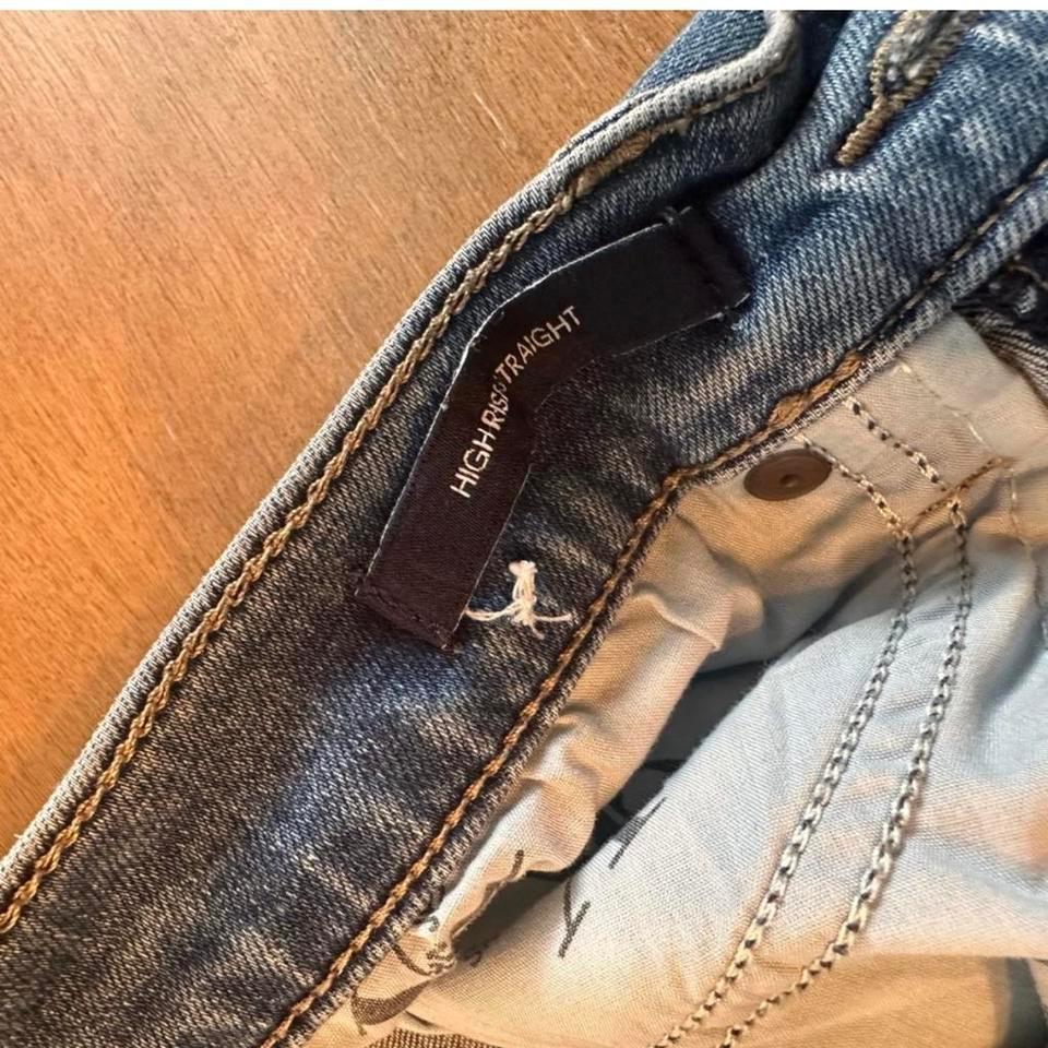 Calvin Klein Distressed Blue Jeans 0ddd 2