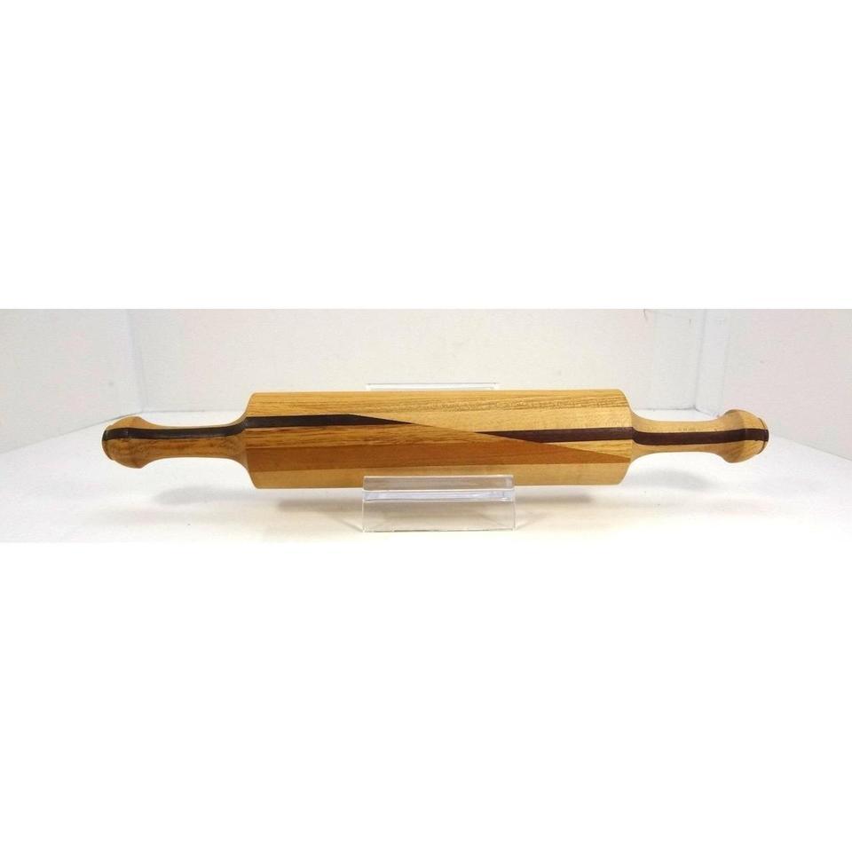 Handcrafted Inlaid Wooden Rolling Pin 6a3f 4
