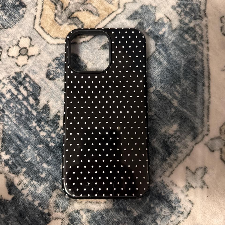 Black White Polka Dot D6e0