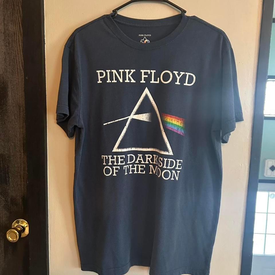 Pink Floyd Navy Blue Cotton C0f1