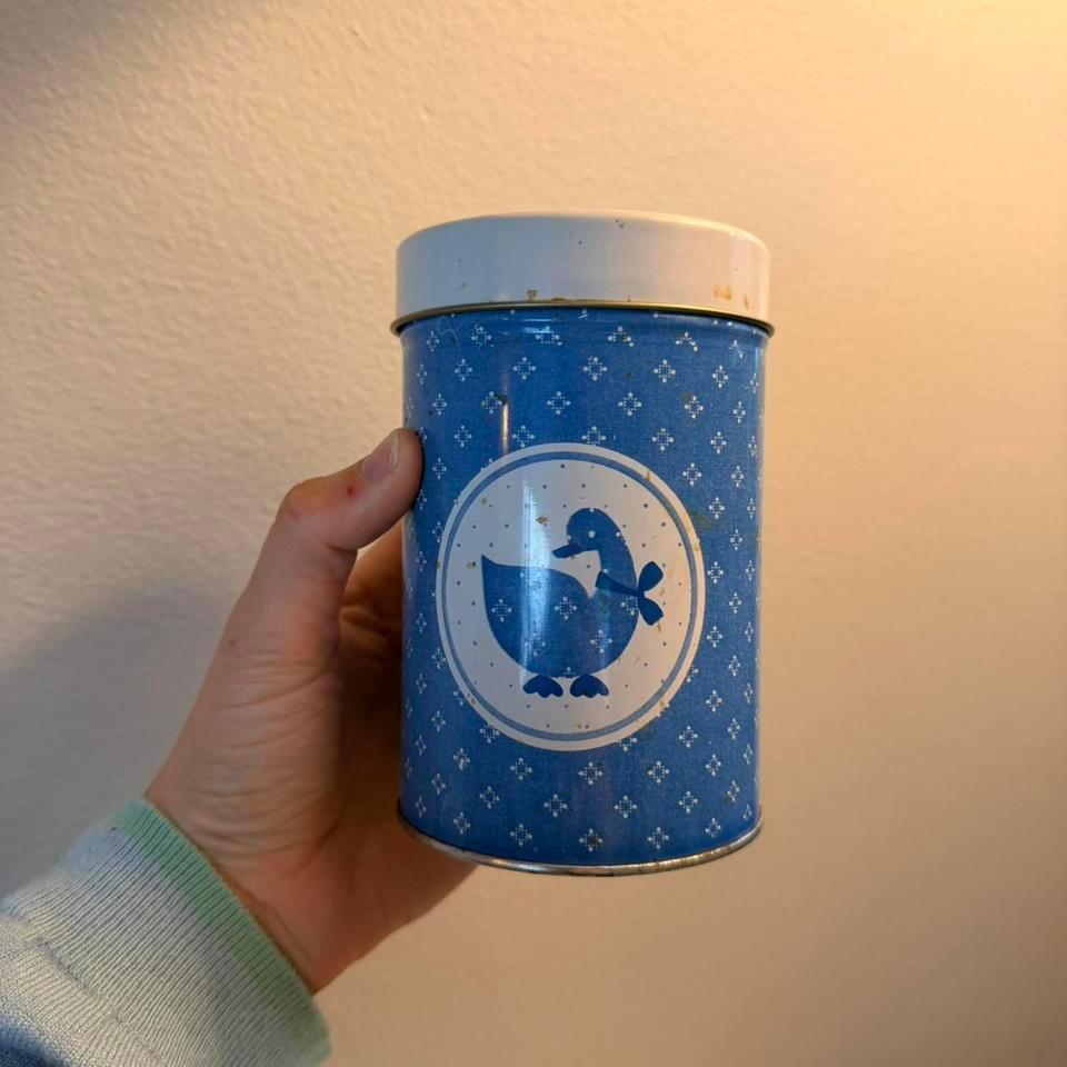Vintage Blue Goose Tins Df5d 3