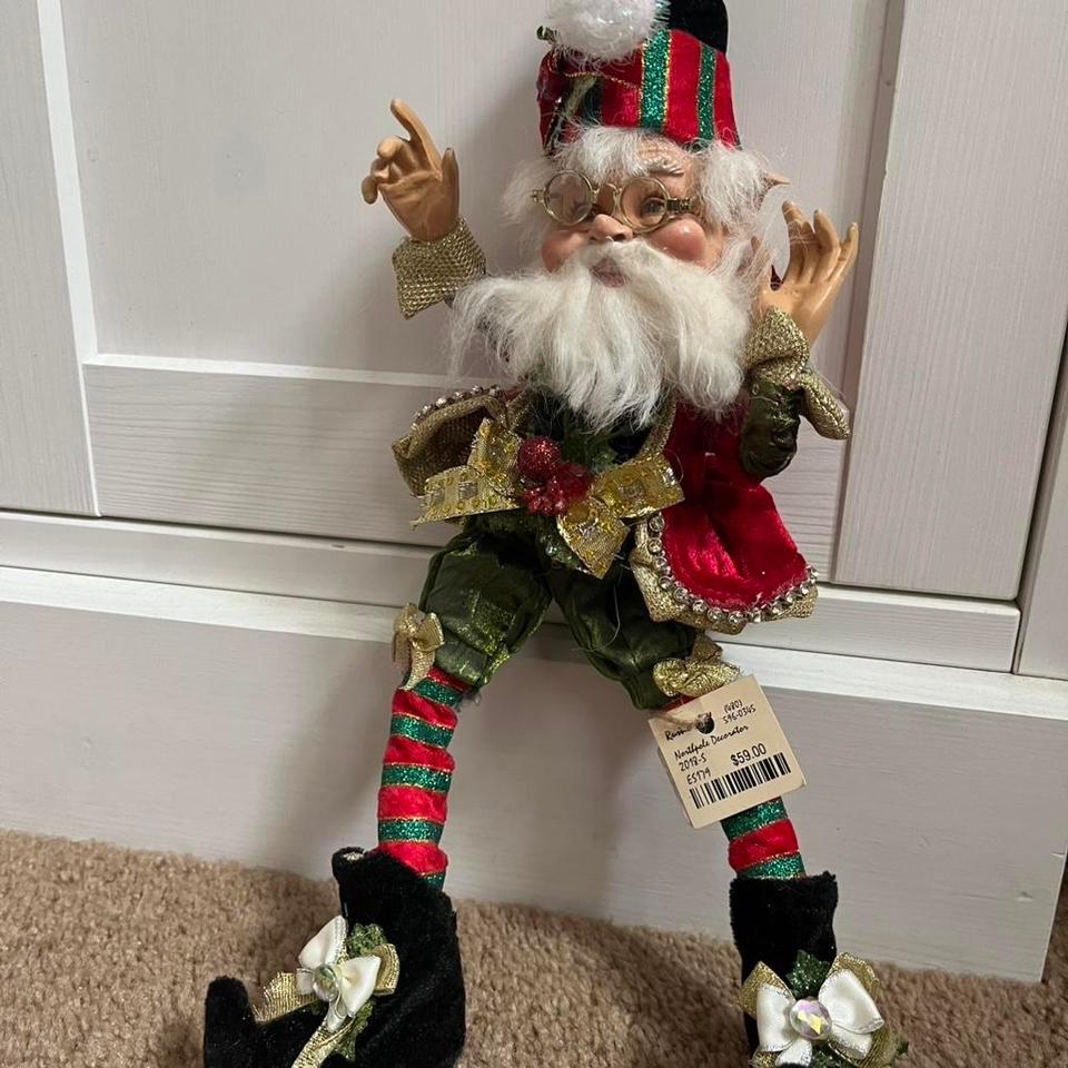 Excellent Condition Santa Claus Rustic C4d0