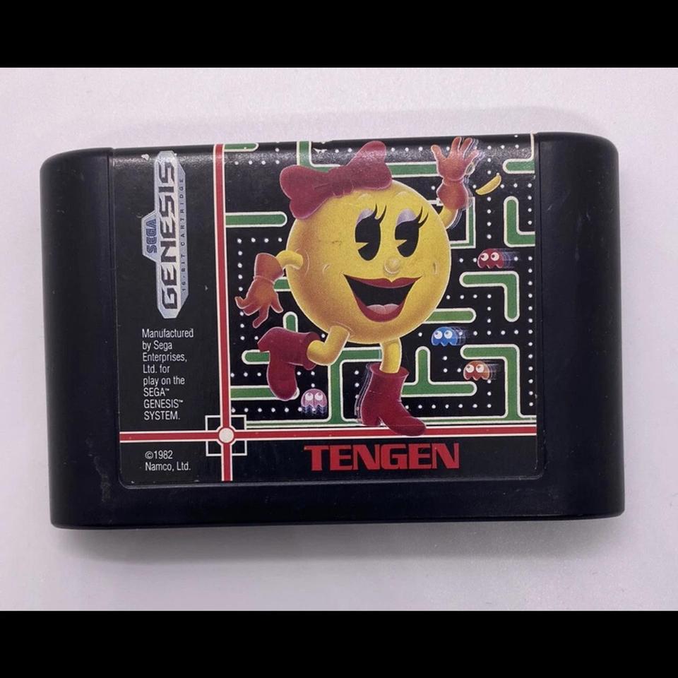 Pac Man Sega Genesis Game Retrogaming 9479