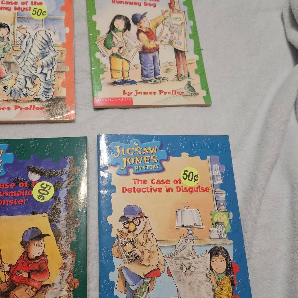 Jigsaw Jones Mystery Book Series 05e0 4