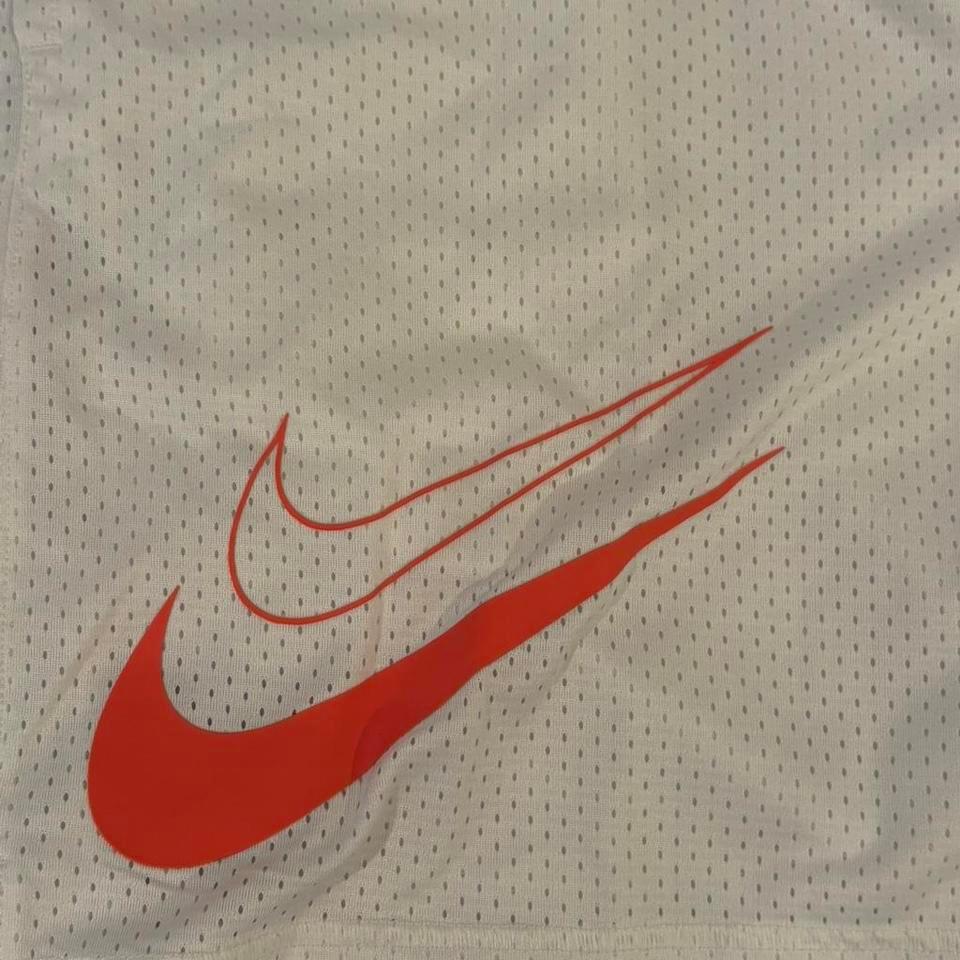 Nike White And Orange Mesh 88c7 2