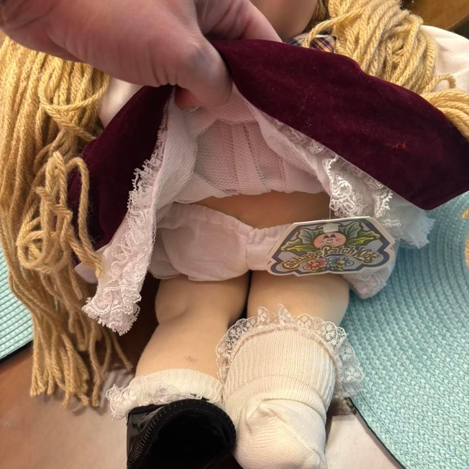 Cabbage Patch Kids Blonde Doll E7f2 4