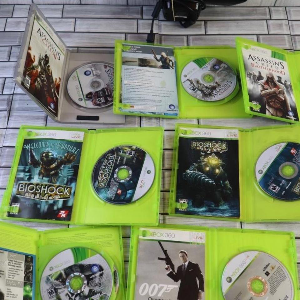 Xbox 360 Bundle Lot Kinect 42eb 6