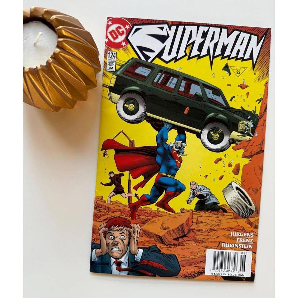 Superman 124 Comic Book B75c