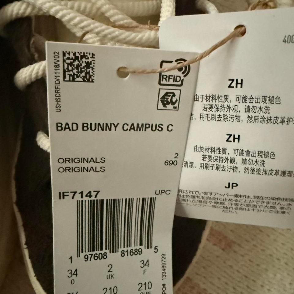 Adidas X Bad Bunny Campus A687 3
