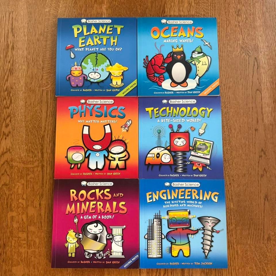 Lot Of 6 Basher Science