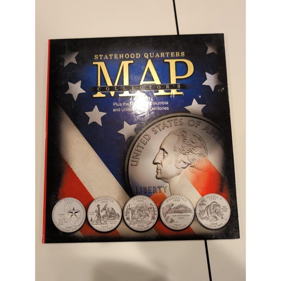 Statehood Quarters Collectors Map 1999 2009 64f3 6