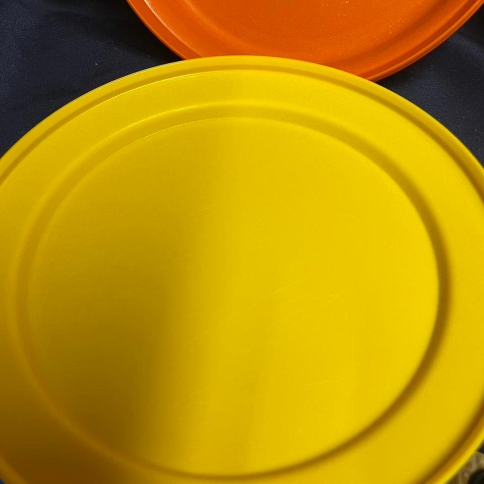 Tupperware Yellow And Orange Serve 8e42 5