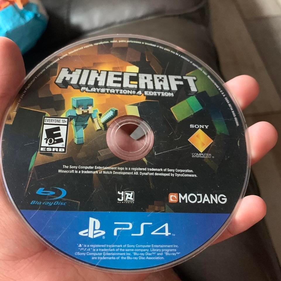 Minecraft Ps4 Disc Gaming Has