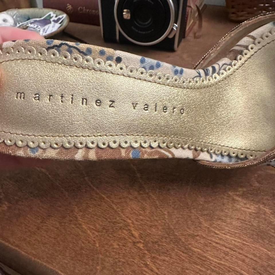 Martinez Valero Gold Heels With 7b81 3