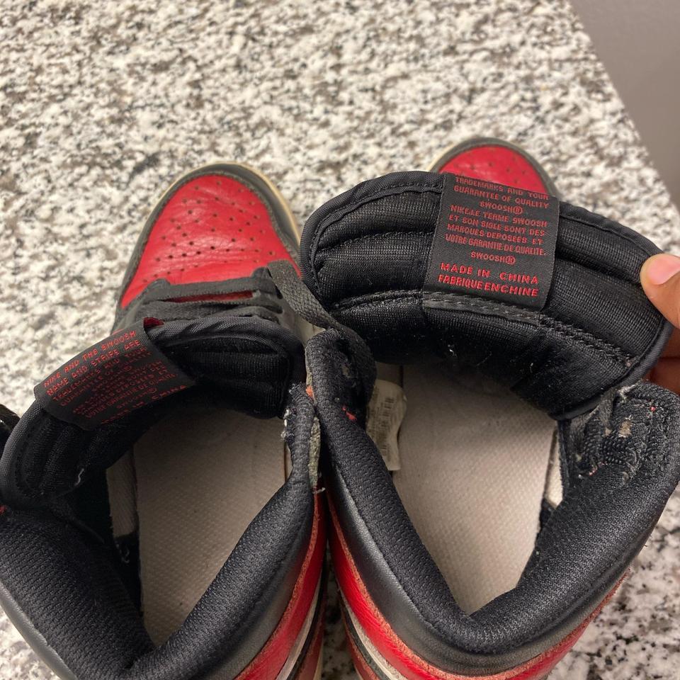 Jordan 1 High Red Trainers C3fe 2