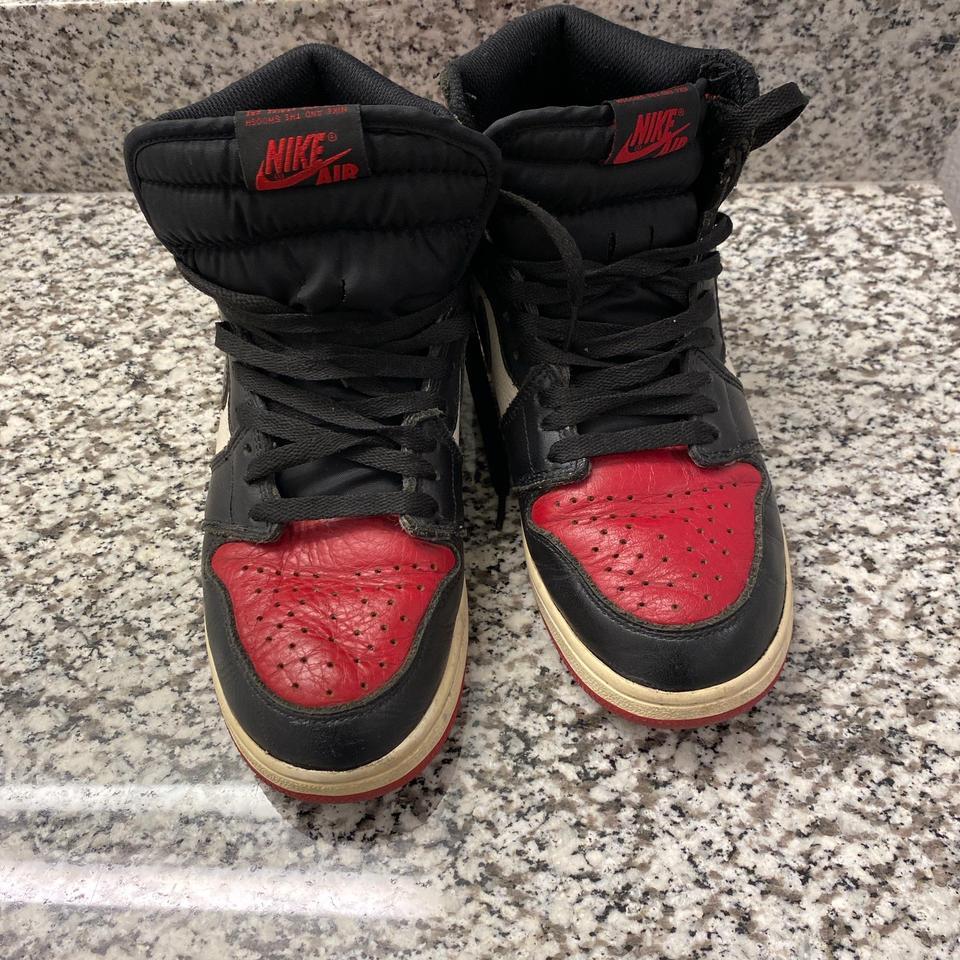 Jordan 1 High Red Trainers C3fe 3