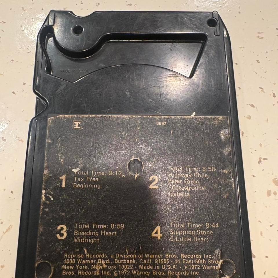 Jimi Hendrix War Heroes 8 Track 9107 2