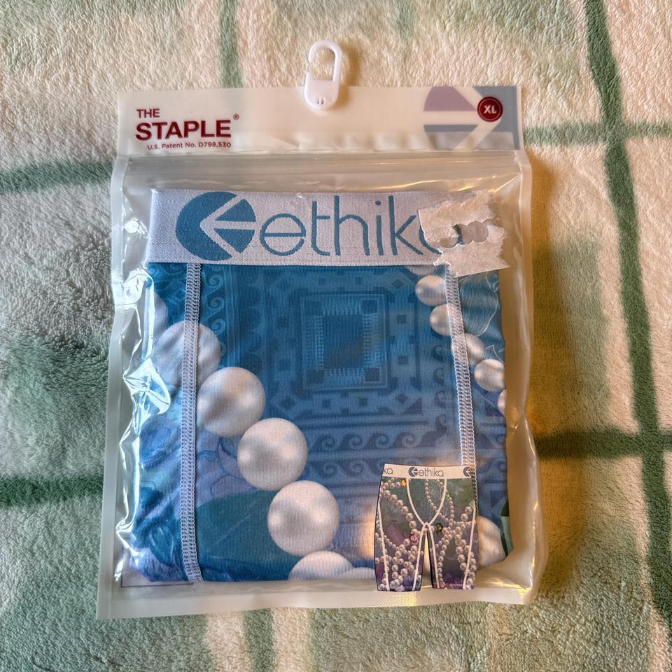 Ethika Blue Microfiber Briefs Size 336c